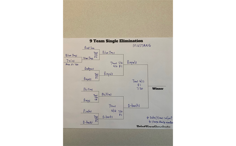 Mustang Playoff Bracket